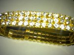 Golden shining bracelet